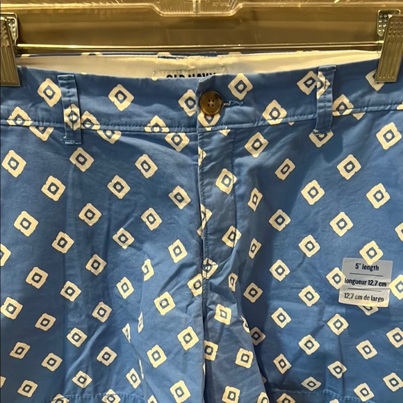 NWOT Old Navy Blue Patterned Women's Shorts size 12 - Picture 4 of 14